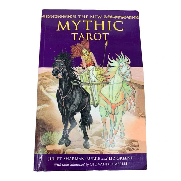 The New Mythic Tarot Book, Caselli, Giovanni Acceptable Condition  USED - Picture 1 of 16